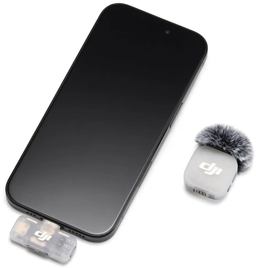 DJI Mic Mini 2 Draadloze Microfoonkit - USB-C RX - 2 Zenders