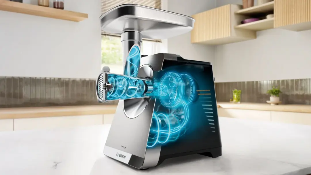 Bosch Serie 8 MFWS860M Vleesmolen 800W - Roestvrij staal