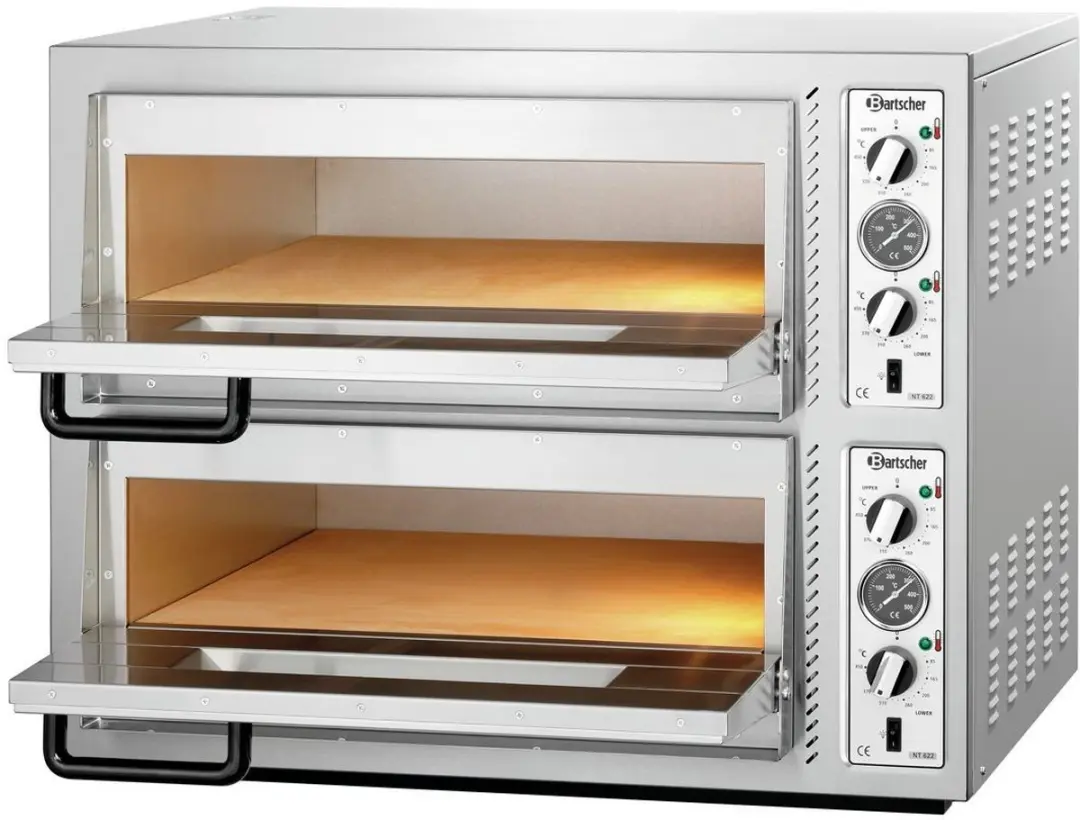 Bartscher Pizzaoven NT 622 10000W - 30cm - RVS