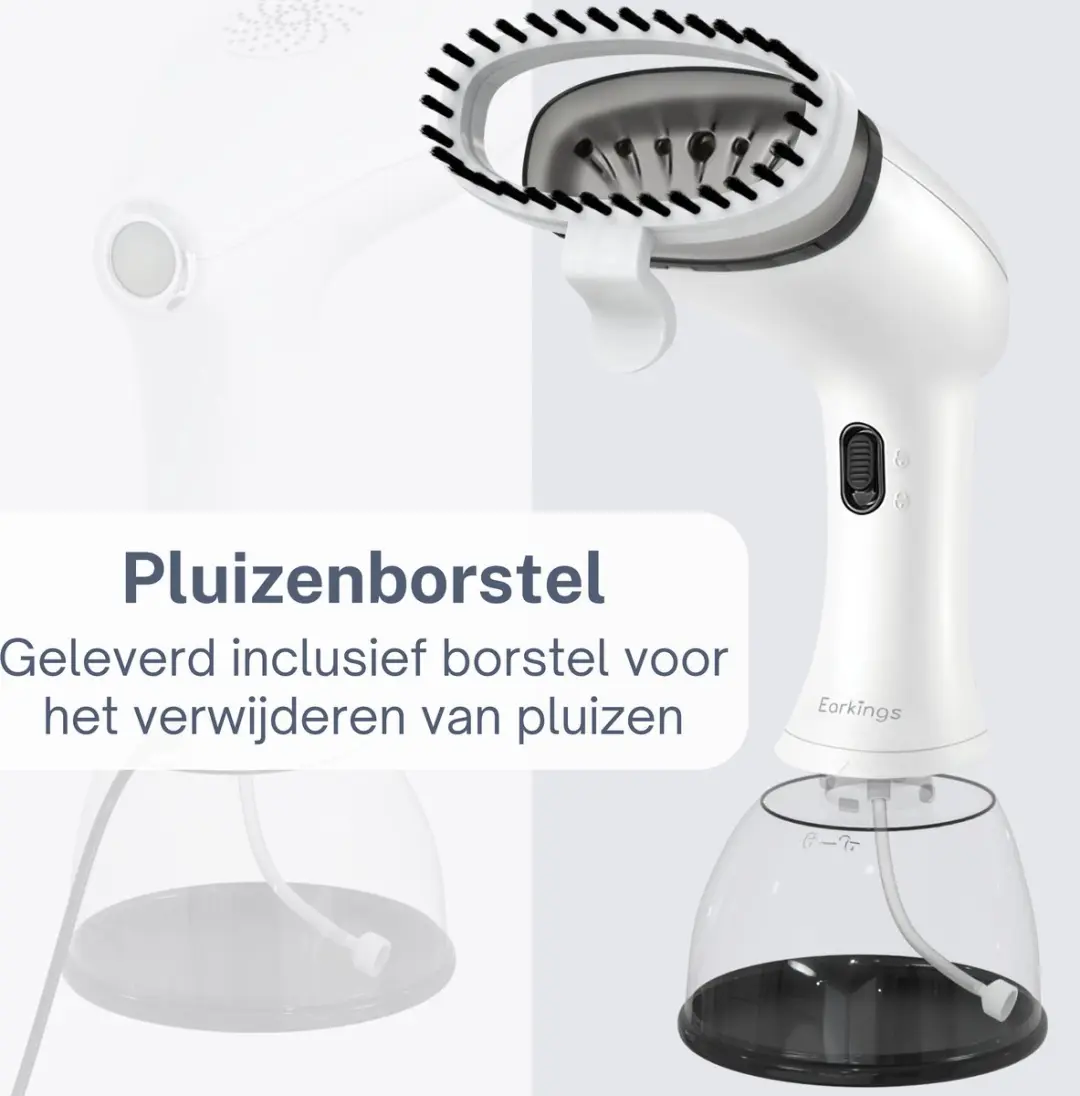 EarKings HY-128 Handstomer 380ml - 1640W - Wit/Antraciet