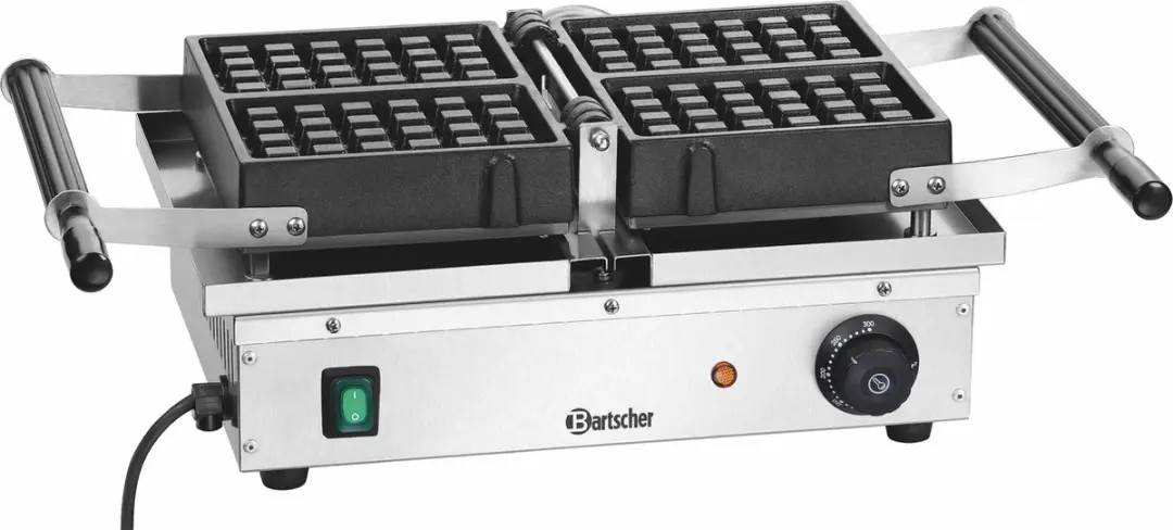 Bartscher Deluxe II Tafel Wafelijzer 1500W