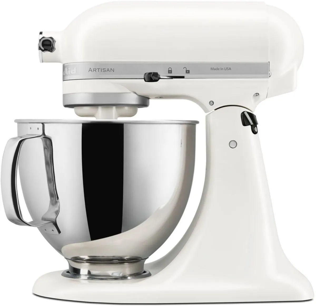 KitchenAid Artisan 5KSM125EPL Keukenmachine - 4,8L - Porselein wit - afbeelding 6 van 6