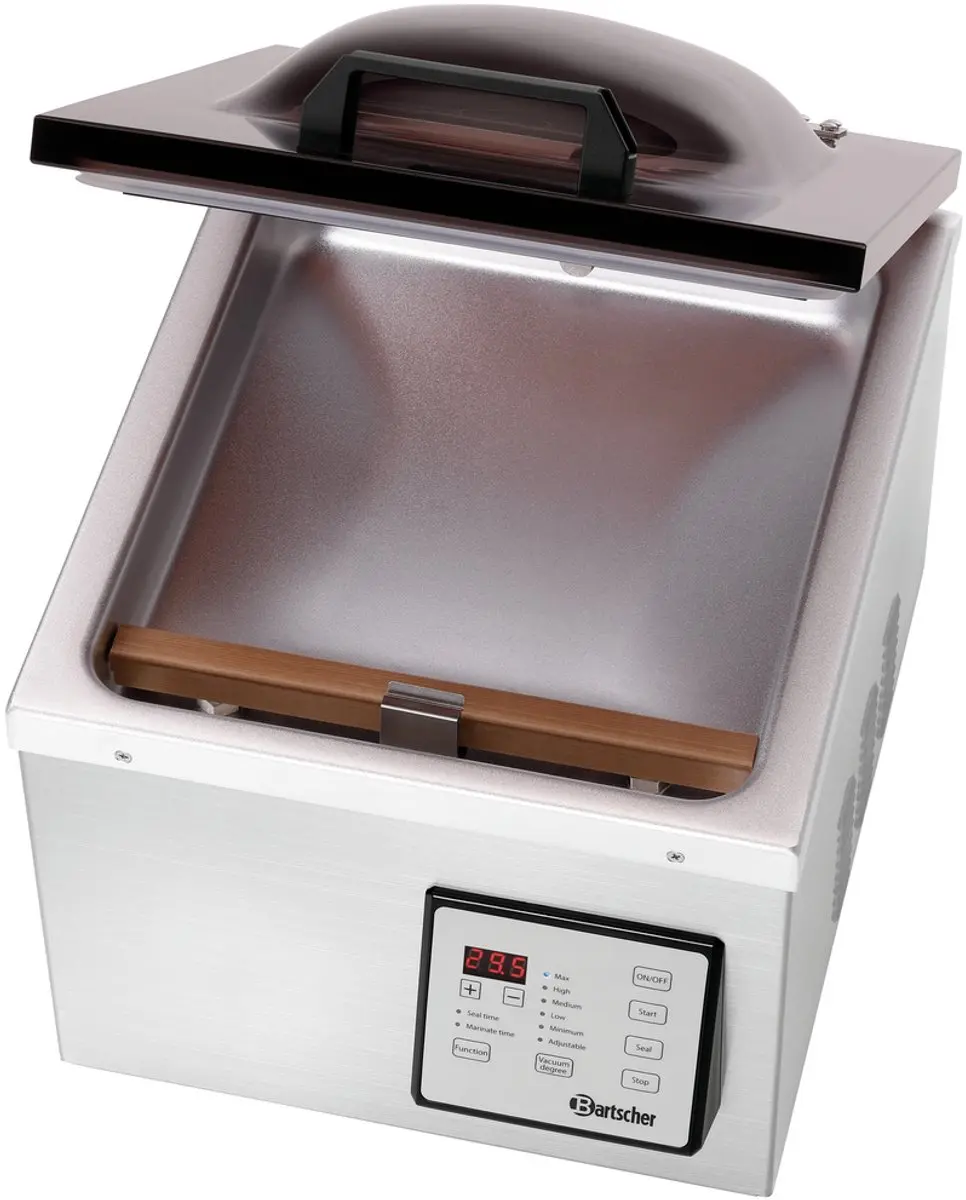 Bartscher K 290/77L Vacuümapparaat 630W - Zilver - afbeelding 2 van 6