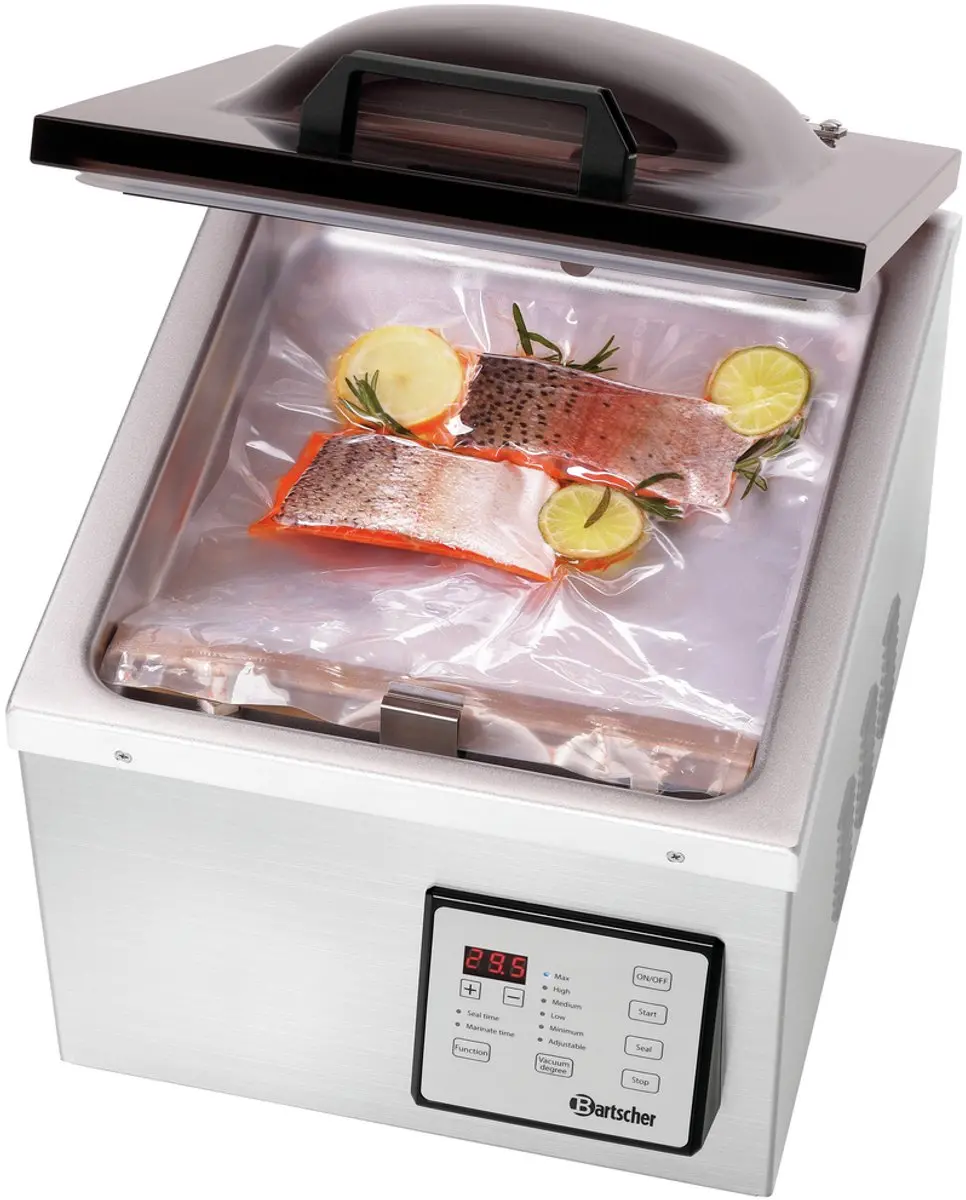 Bartscher K 290/77L Vacuümapparaat 630W - Zilver - afbeelding 5 van 6