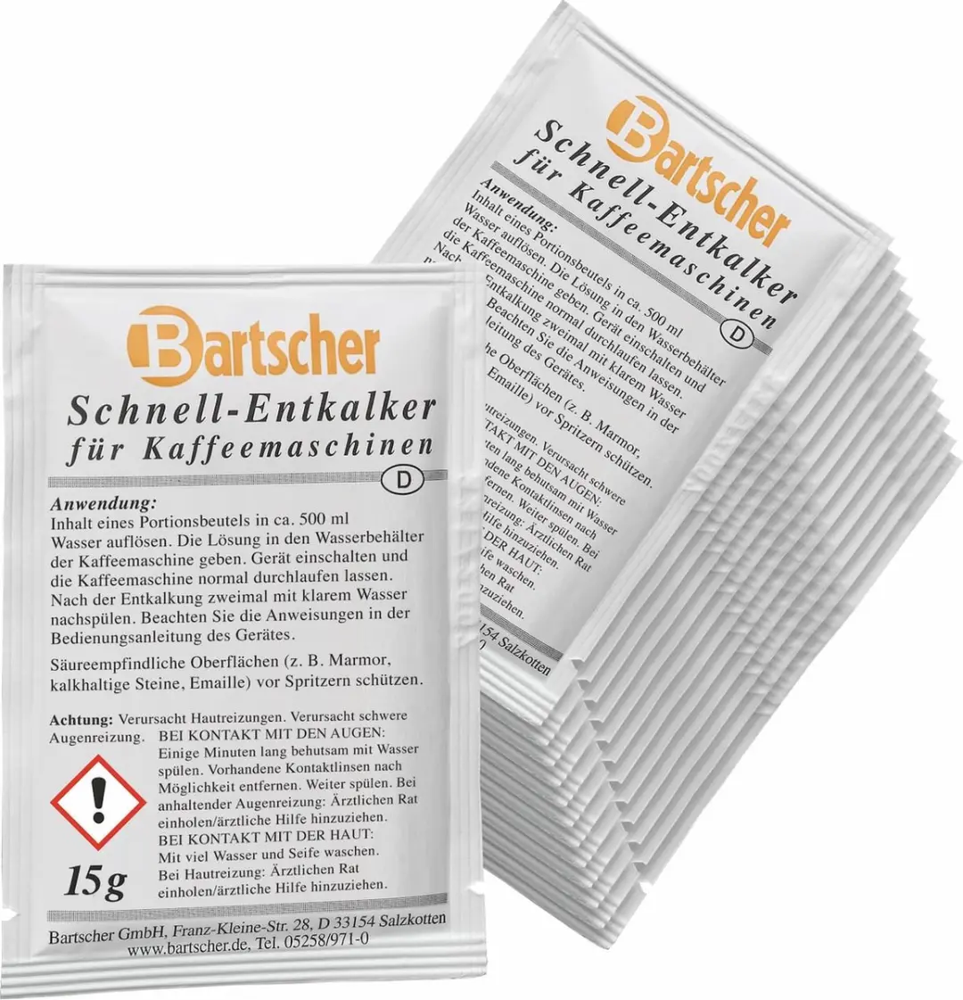 Bartscher B15-30 Snelontkalker 15ml - 40 Stuks - afbeelding 6 van 6