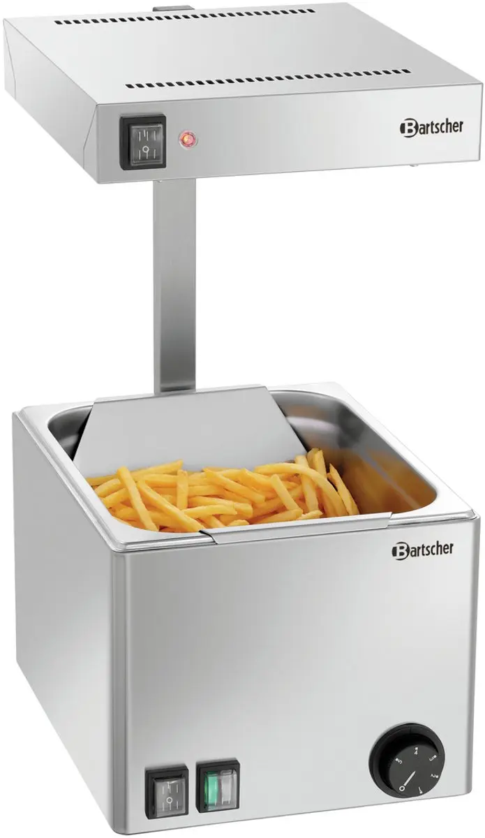 Bartscher A114002 Friet Warmhouder 350W - RVS - afbeelding 6 van 6