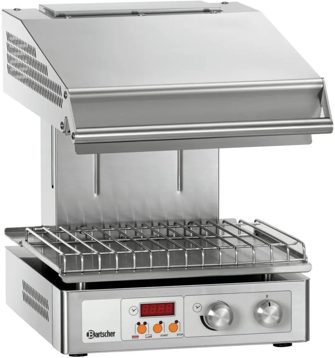 Bartscher Salamander Hi-Light Lift 400-2Z Infrarood Warmtestraler 3000W - RVS