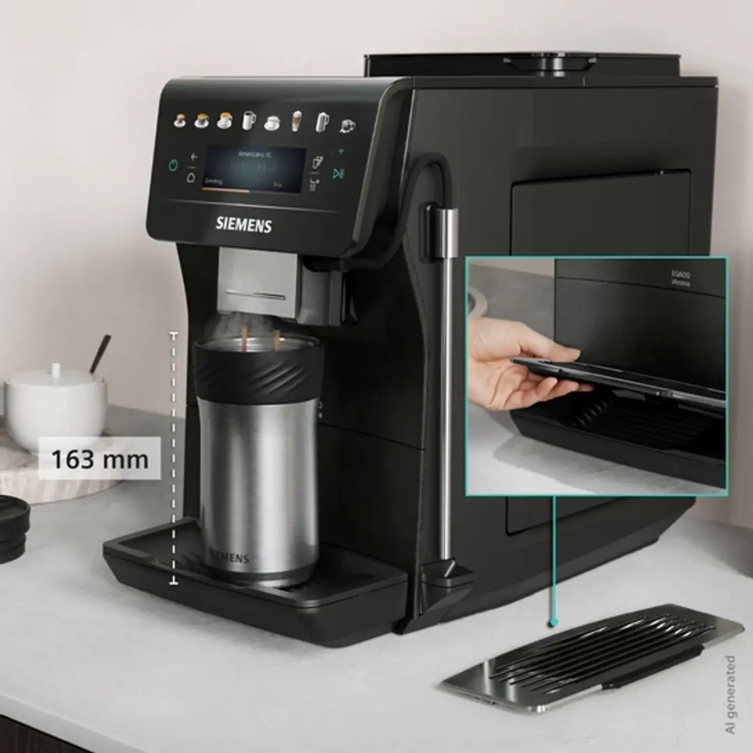 Siemens EQ600 iAroma TP6X7BT8 Espresso Volautomaat