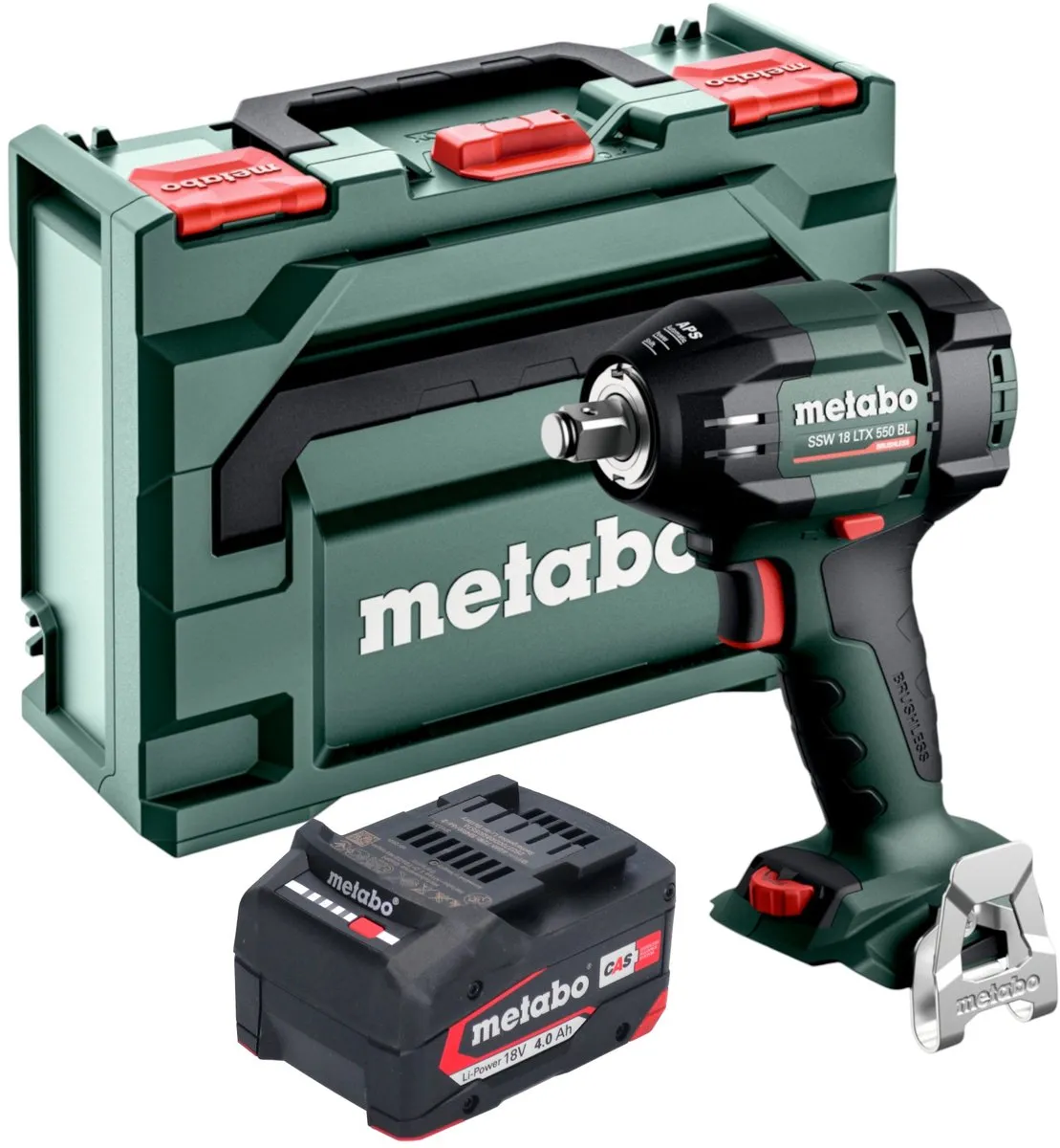Metabo SSW 18 LTX 550 BL Slagmoersleutel 550Nm