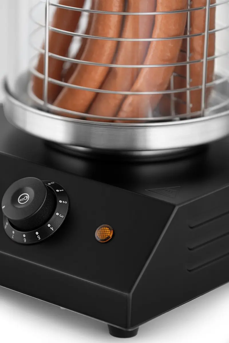 Bartscher Hotdog Koker E200-240 S - 450W - Zwart