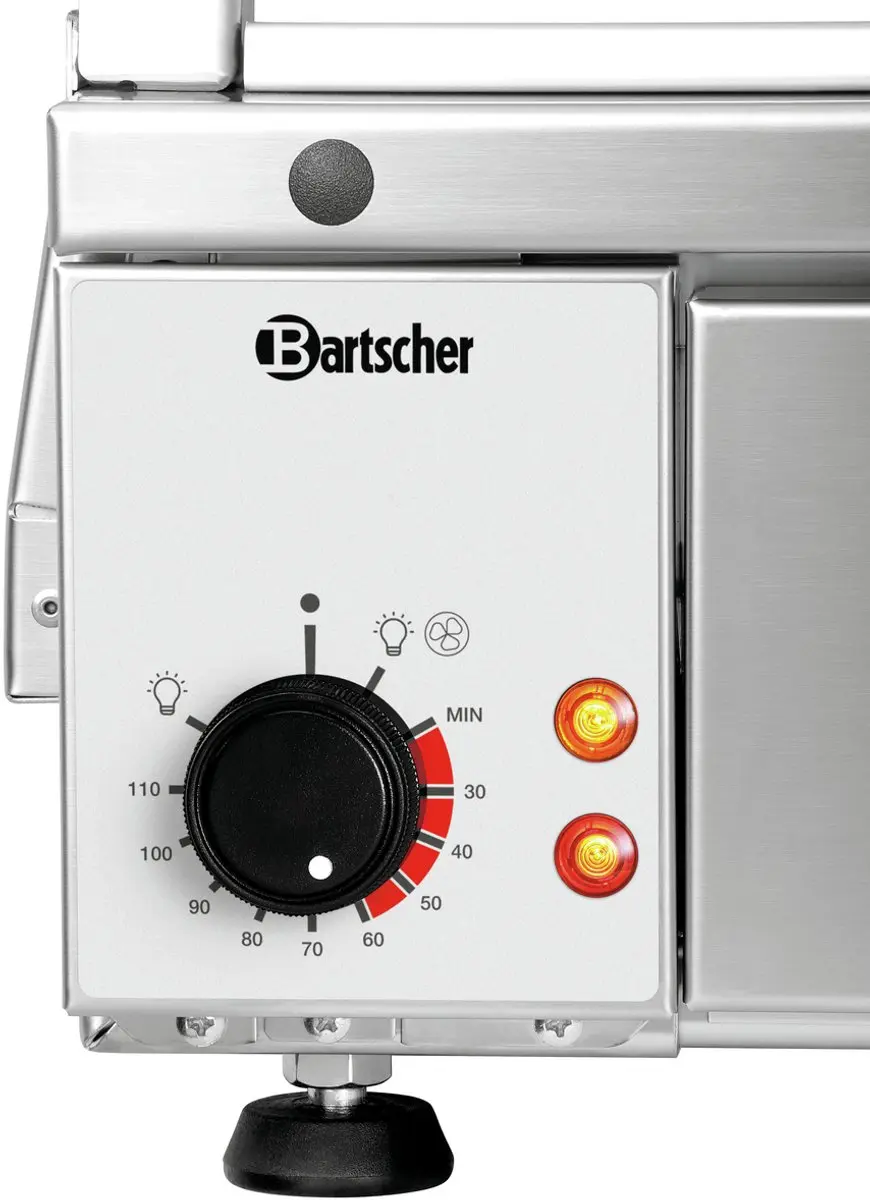 Bartscher GN3110 R Warmhoudvitrine 3650W - Zilver