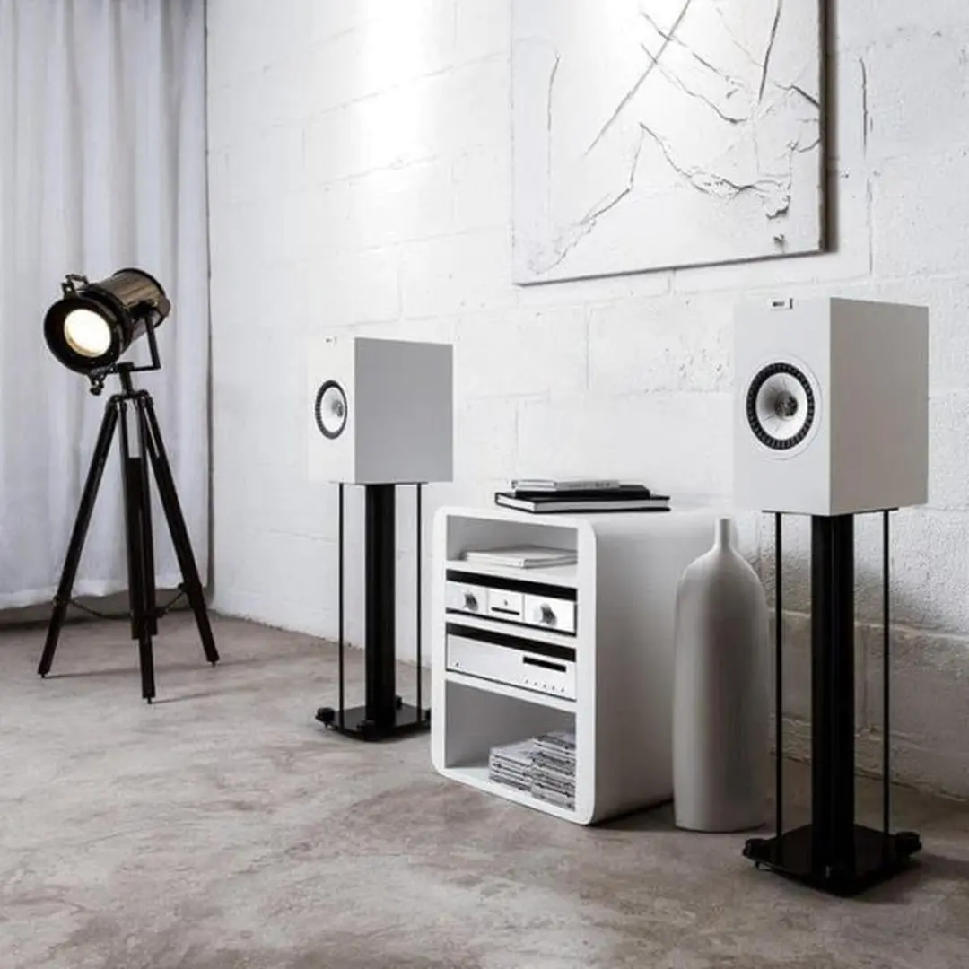 KEF Q350 Boekenplankluidsprekers - Zwart Paar