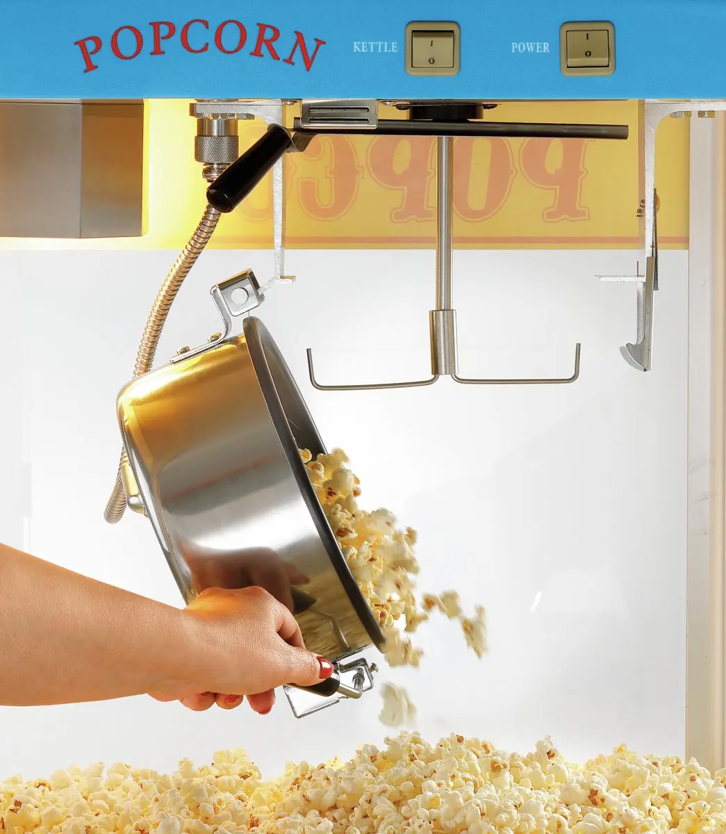 Bartscher V150 Popcornmachine 1500W - Rood