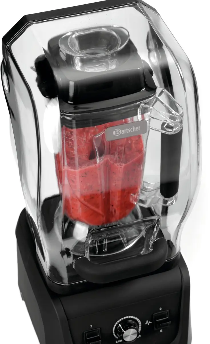 Bartscher Blender PRO XTRA 2-5L 1680W - 6 Mesjes - RVS