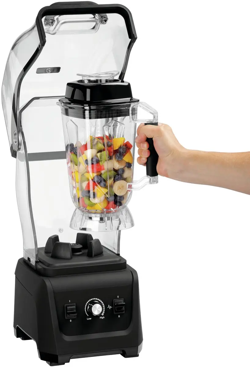 Bartscher Blender PRO XTRA 2-5L 1680W - 6 Mesjes - RVS