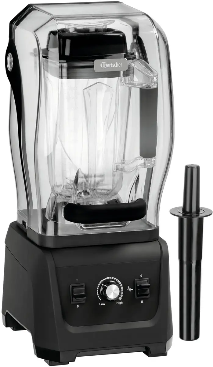 Bartscher Blender PRO XTRA 2-5L 1680W - 6 Mesjes - RVS