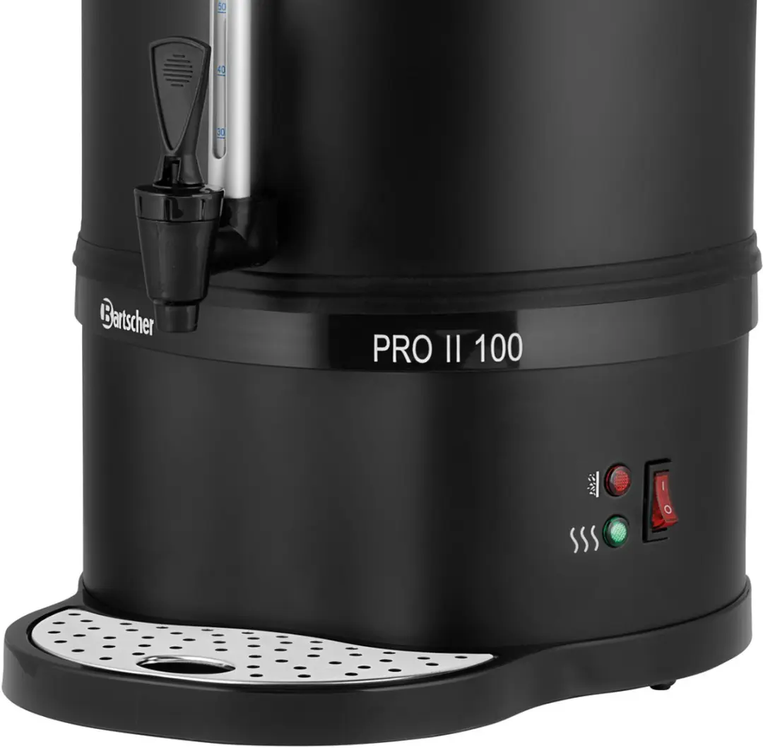 Bartscher PRO II 100 S Koffiezetapparaat - 100 Kopjes - 13.2L - Zwart
