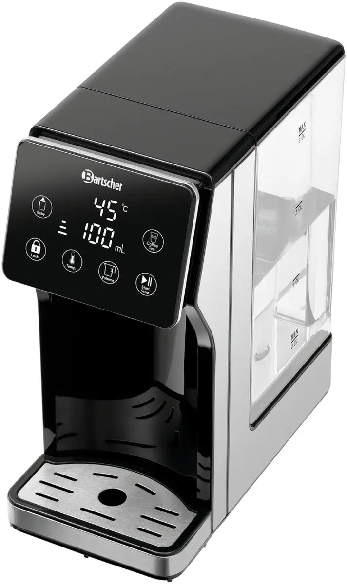 Bartscher D3000 Heetwaterdispenser 3L - 2600W - afbeelding 6 van 6