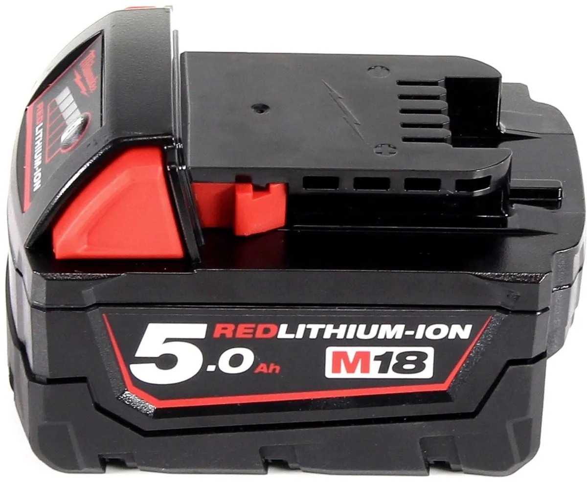 Milwaukee M18 B5 Accu-starterset 18V - 2x 5000mAh