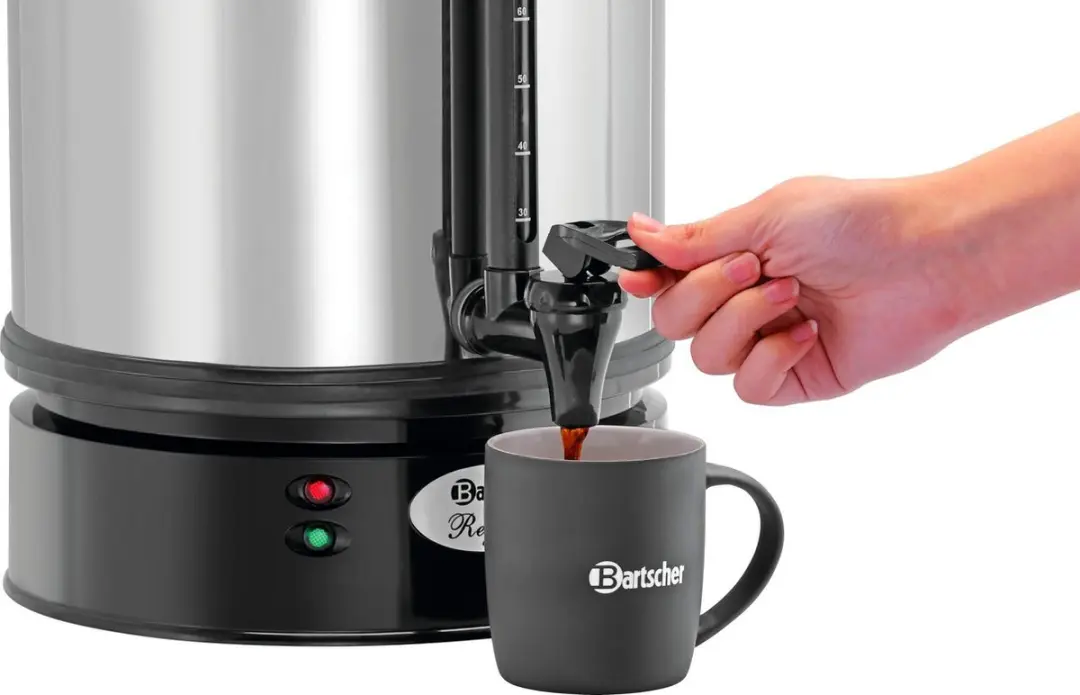Bartscher Regina Plus 90 Koffiemachine 100 Kopjes - 15L - RVS
