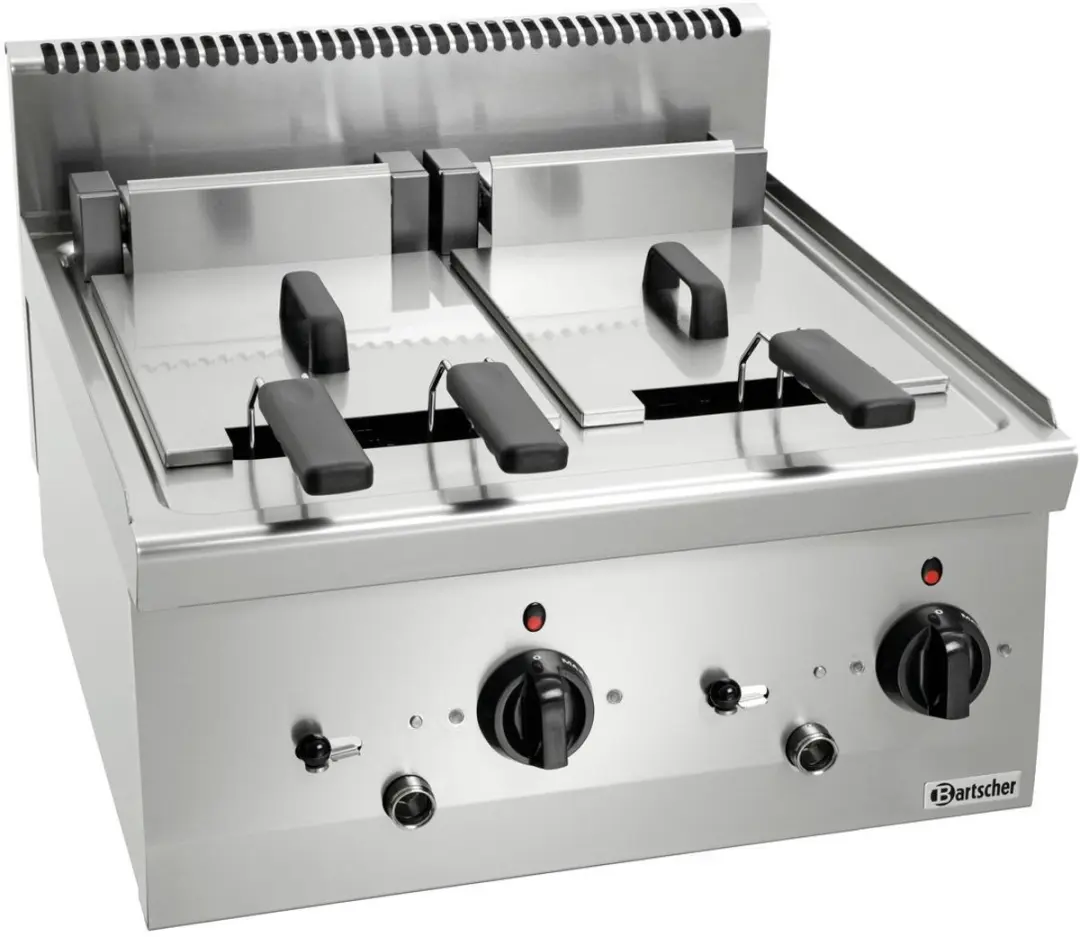 Bartscher Serie 600 Frituurpan 126kW - 2x8L RVS