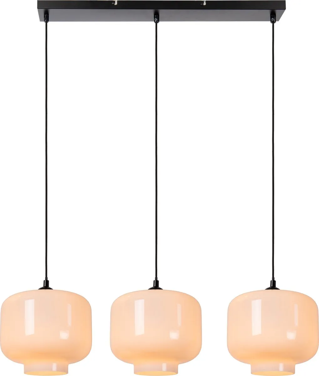 Lucide Medine Hanglamp 3xE27 - Opaal