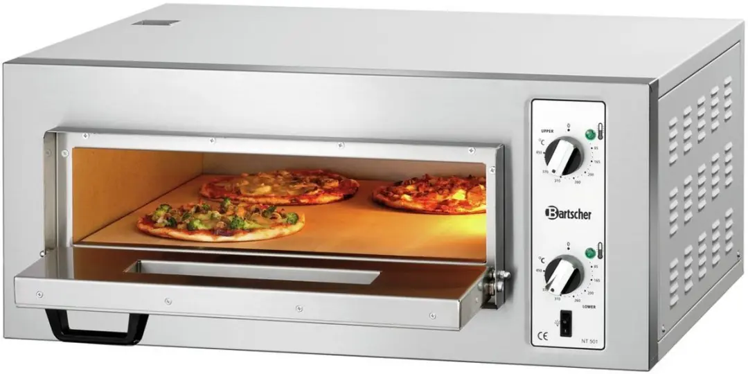 Bartscher NT 501 Pizzaoven - 4000W - 2L - RVS