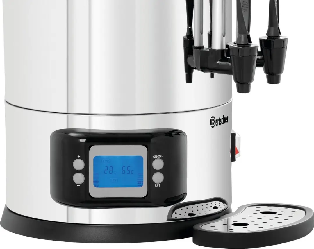 Bartscher D15000 200128 Thee- en Heetwaterdispenser - 15L - 2500W - Zilver - afbeelding 6 van 6