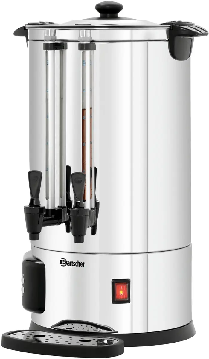 Bartscher D15000 200128 Thee- en Heetwaterdispenser - 15L - 2500W - Zilver