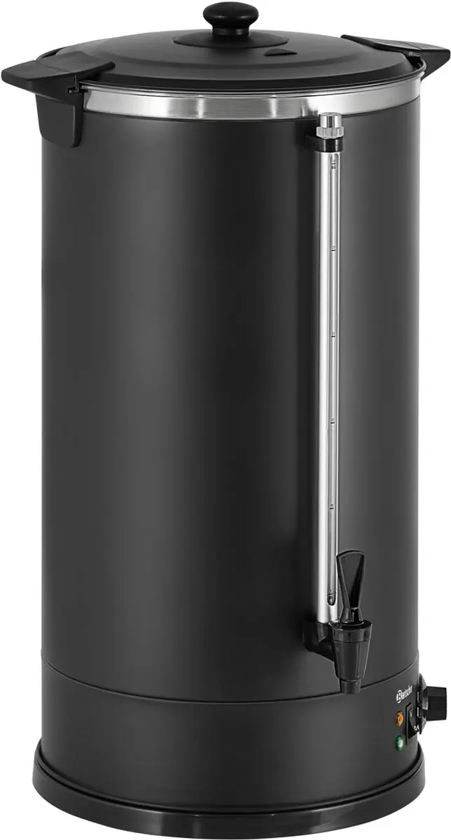 Bartscher Heetwaterdispenser 28L S - 2800W - Zwart - afbeelding 6 van 6