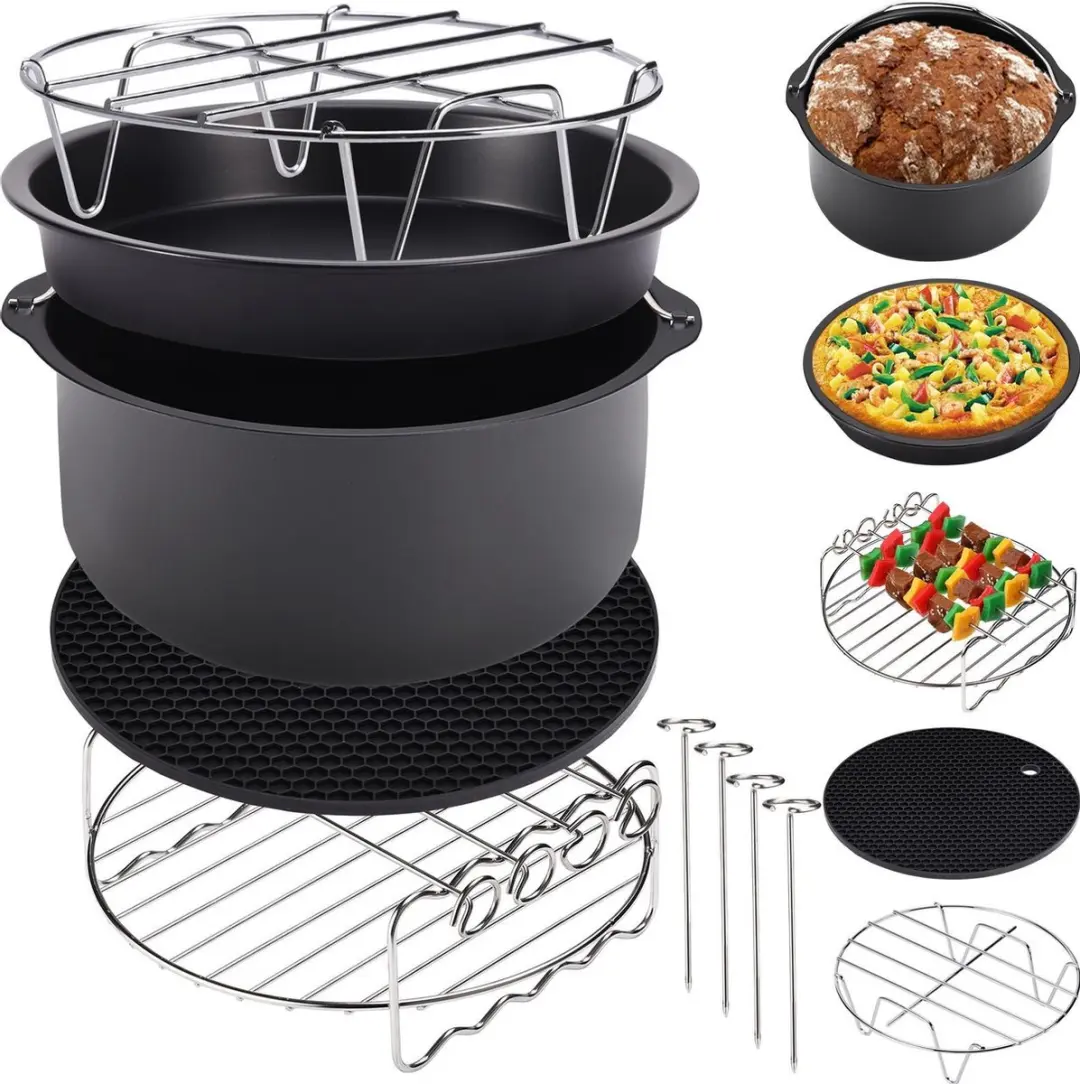Monzana 107633 Heteluchtfriteuse Accessoireset 9-delig