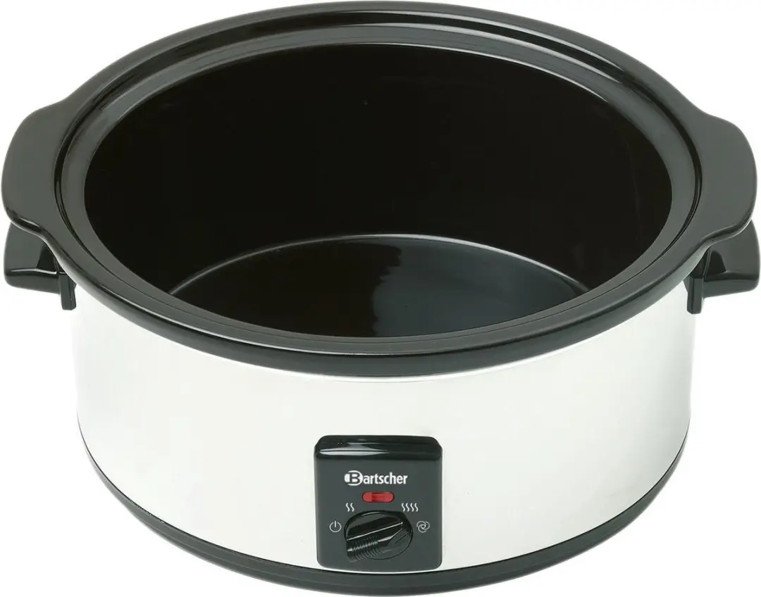 Bartscher Slowcooker 6,5L - 320W - Zilver