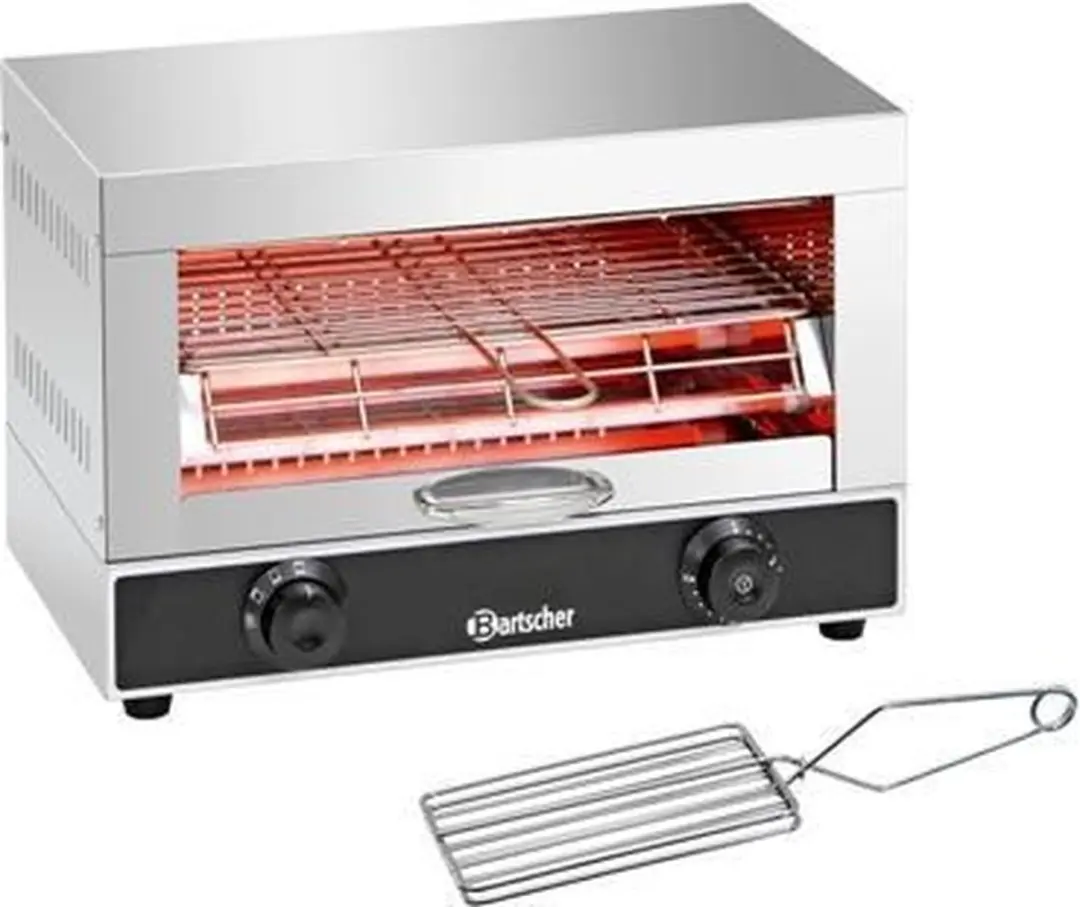Bartscher A151300 Tosti-ijzer 1700W - RVS