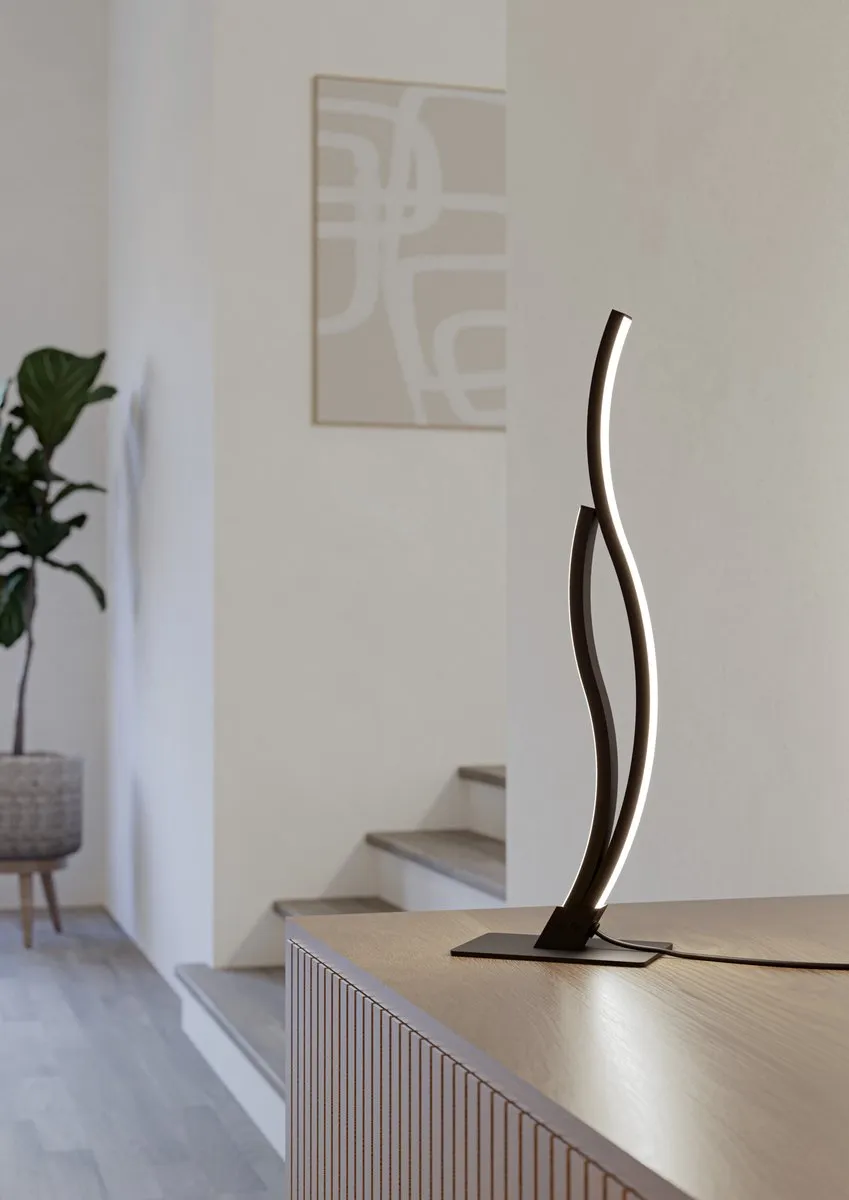 Eglo Grisolia LED Tafellamp - Zwart/Wit