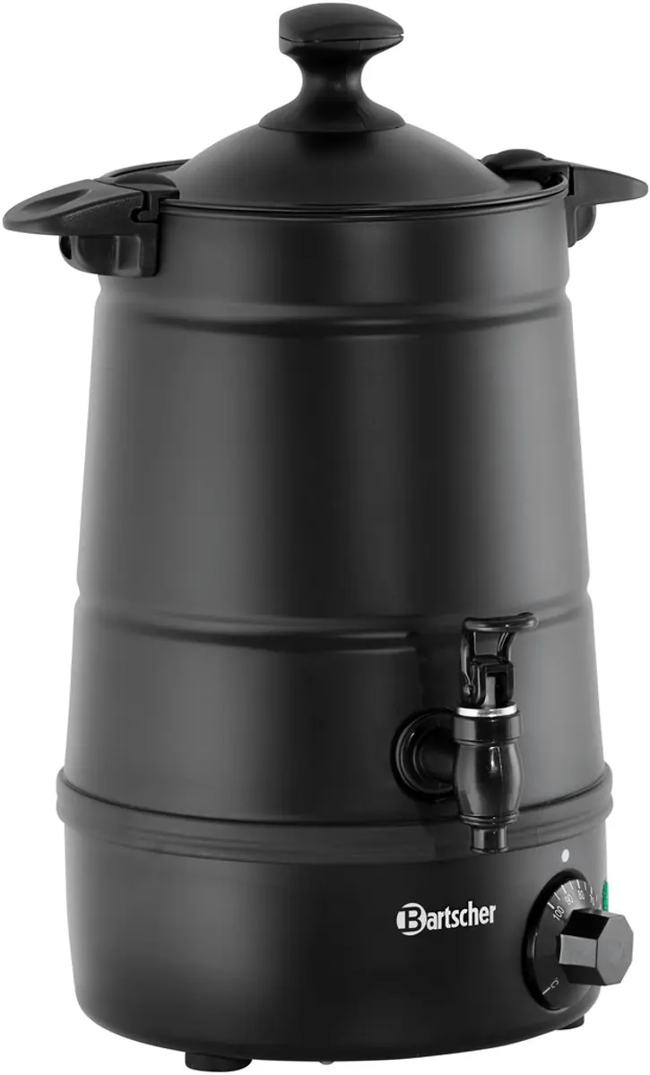 Bartscher Heetwaterdispenser 5L S - 1800W - Zwart