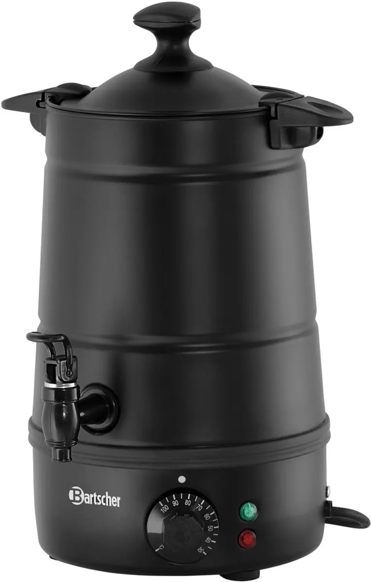 Bartscher Heetwaterdispenser 5L S - 1800W - Zwart