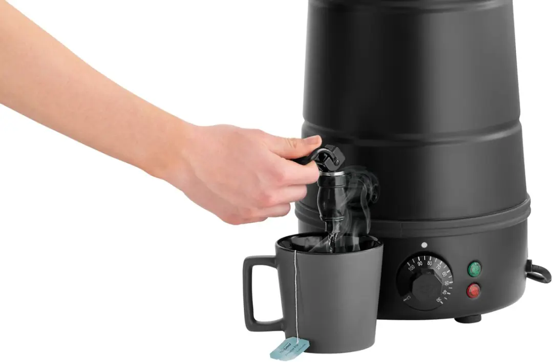 Bartscher Heetwaterdispenser 5L S - 1800W - Zwart - afbeelding 6 van 6