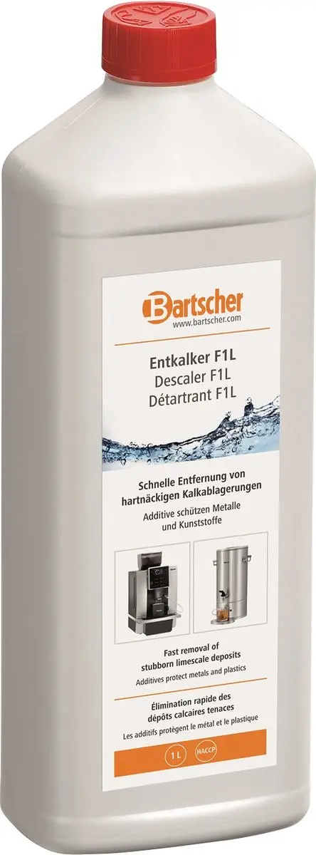 Bartscher Ontkalker F1L - 6 Stuks