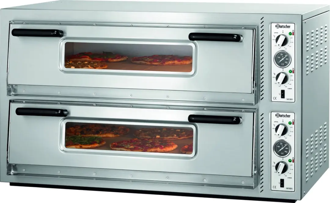 Bartscher NT 921 Dubbele Elektrische Pizzaoven 12kW