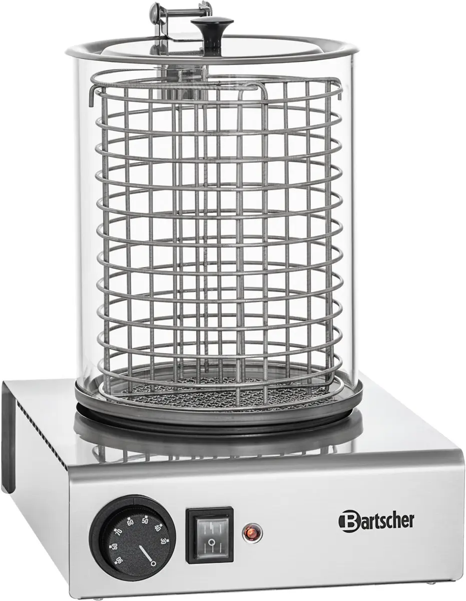 Bartscher A120401 Elektrische Hotdogkoker 1000W