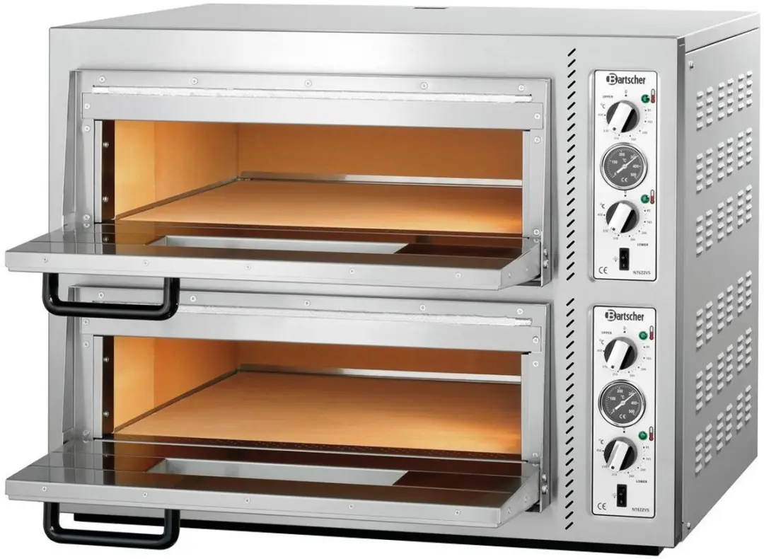 Bartscher NT 622Vs Pizzaoven - 10000W - 30cm - Rvs