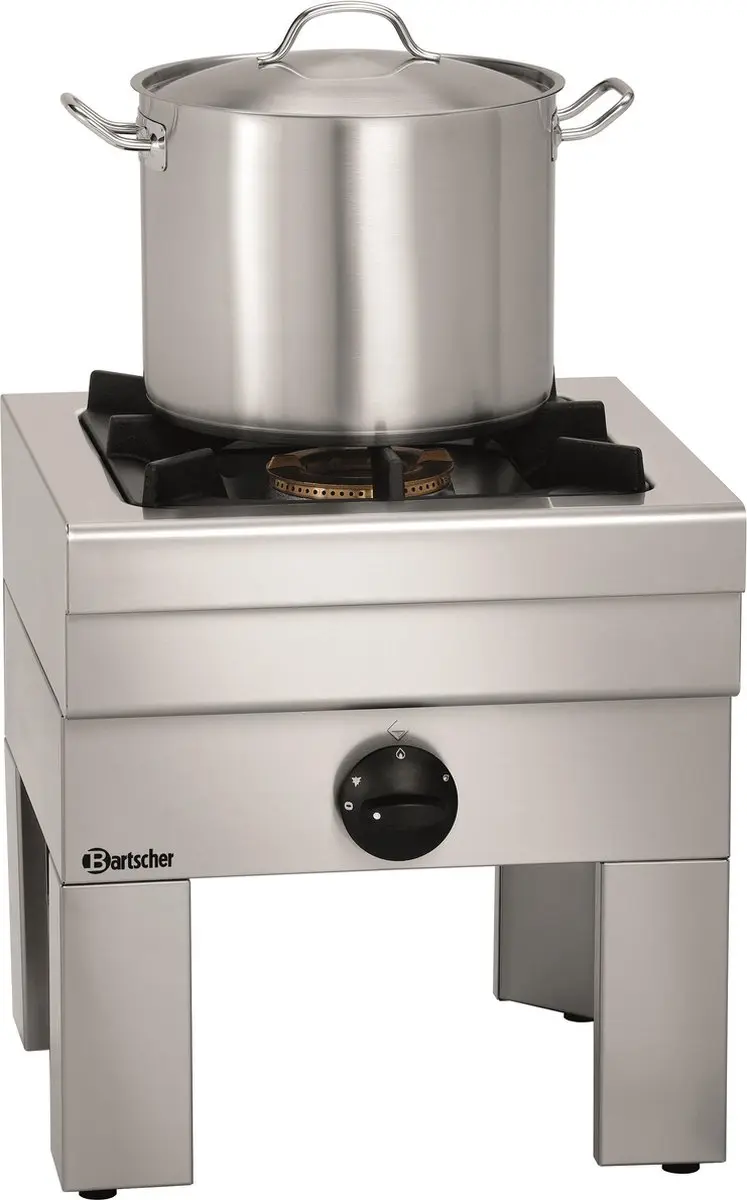 Bartscher G-2KB 1K700 Wokbrander 7000W - RVS