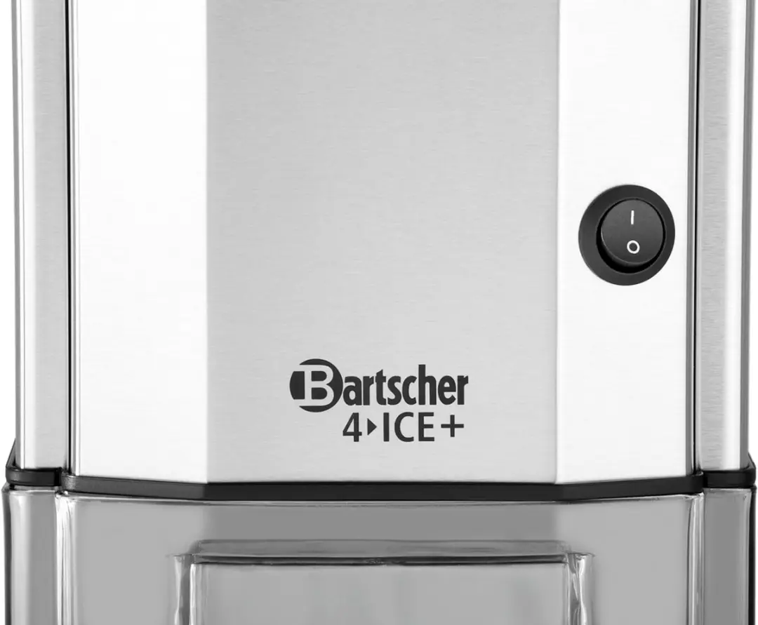 Bartscher 4ICE+ IJscrusher 120W - 15kg/uur - RVS