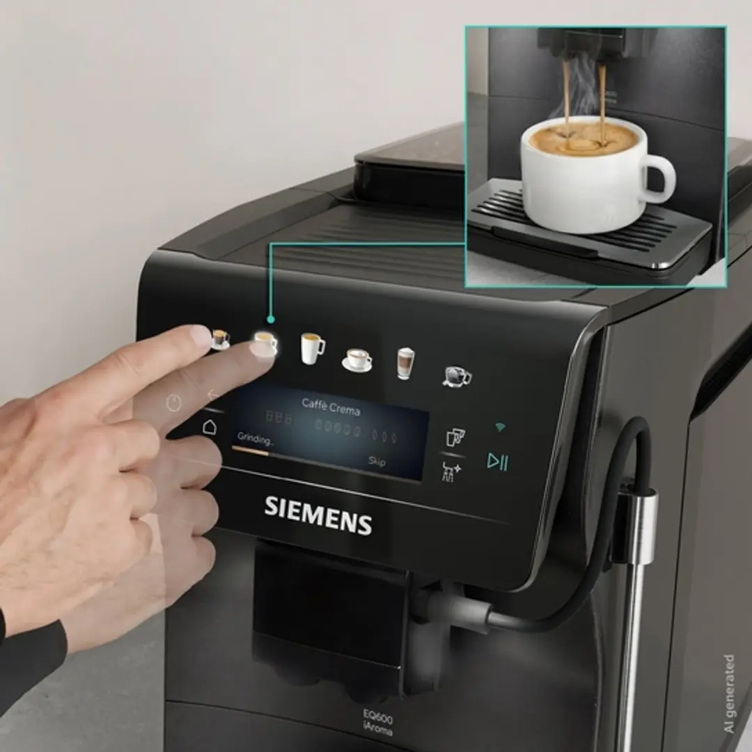 Siemens EQ600 iAroma TP6X3B08 Espresso Volautomaat