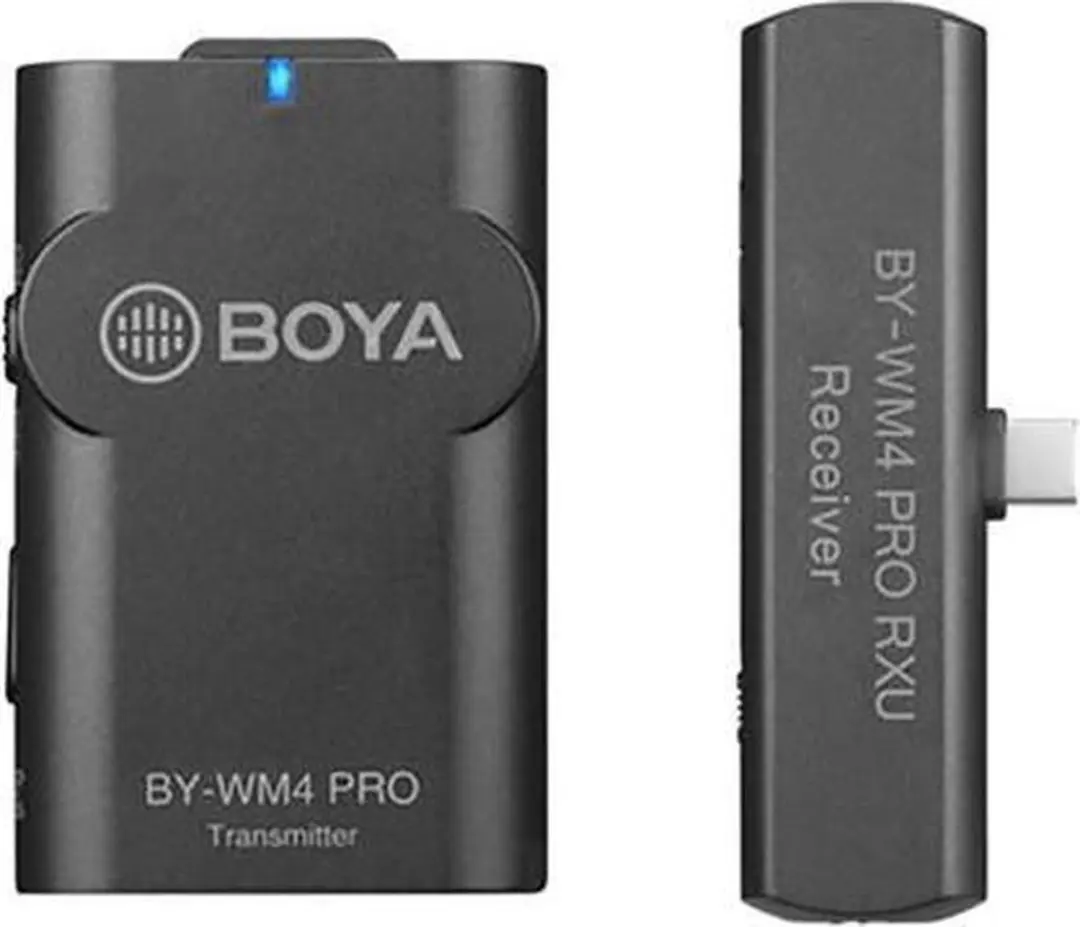 Boya BY-WM4 Pro-K5 Lavalier Microfoon 2.4GHz