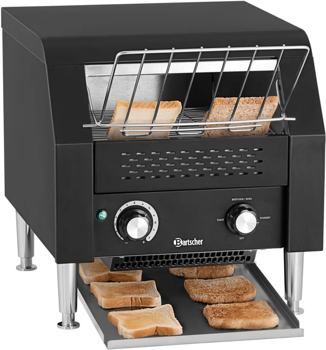 Bartscher DLT150-1 S Doorvoertoaster 150 Stuks
