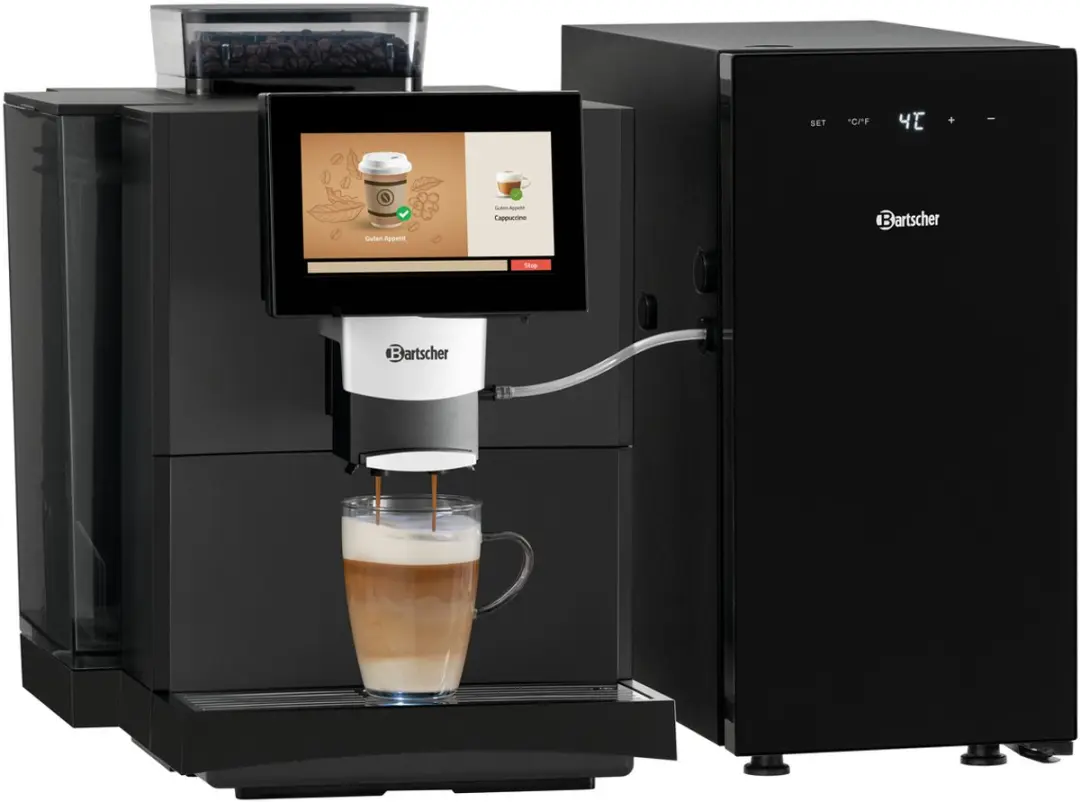 Bartscher Easy Plus 550 Volautomatische Koffiezetapparaat - 50 Kopjes - Zwart