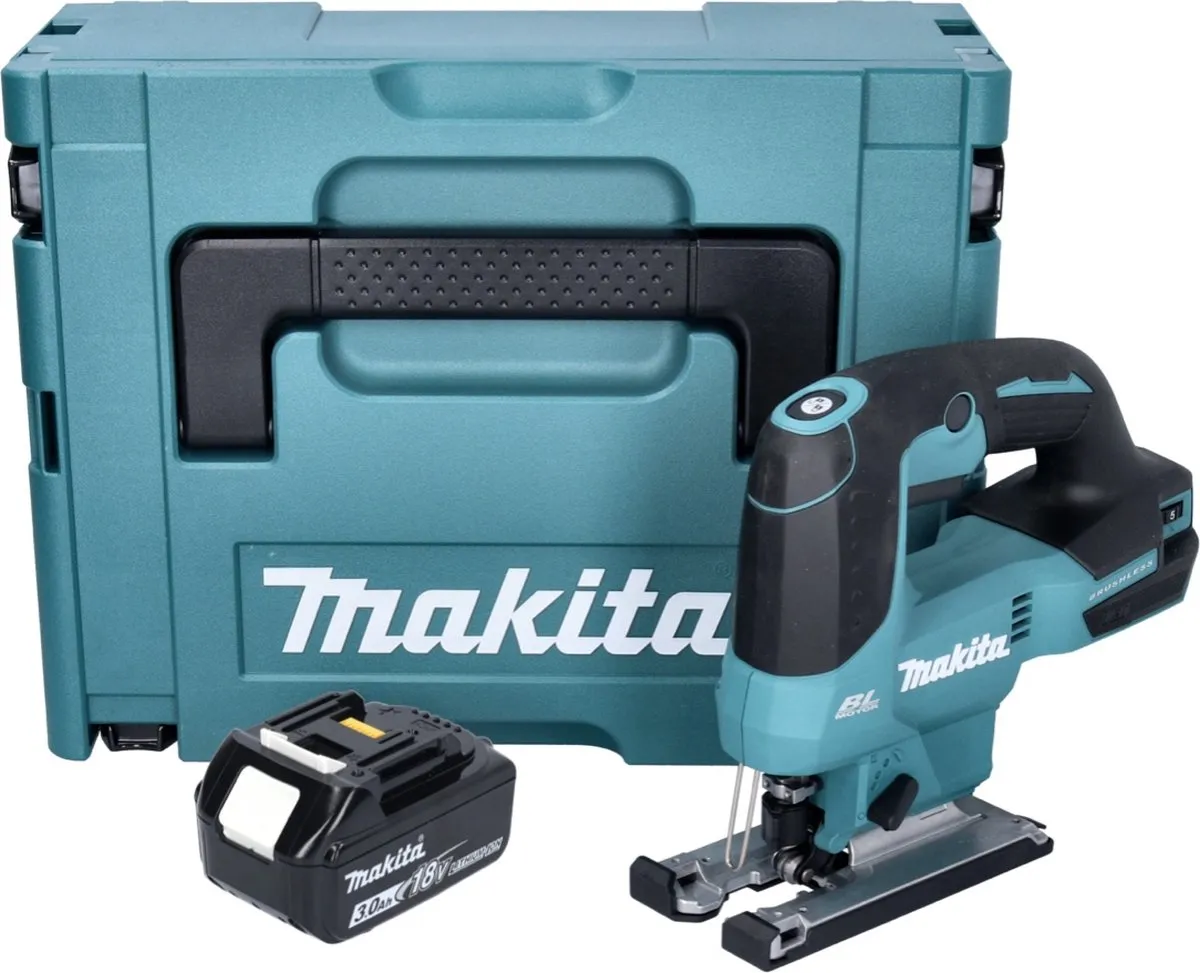 Makita DJV 184 F1J Pendelzaag 18V - borstelloos - 3000 r/min - 1x 3,0Ah - afbeelding 5 van 5