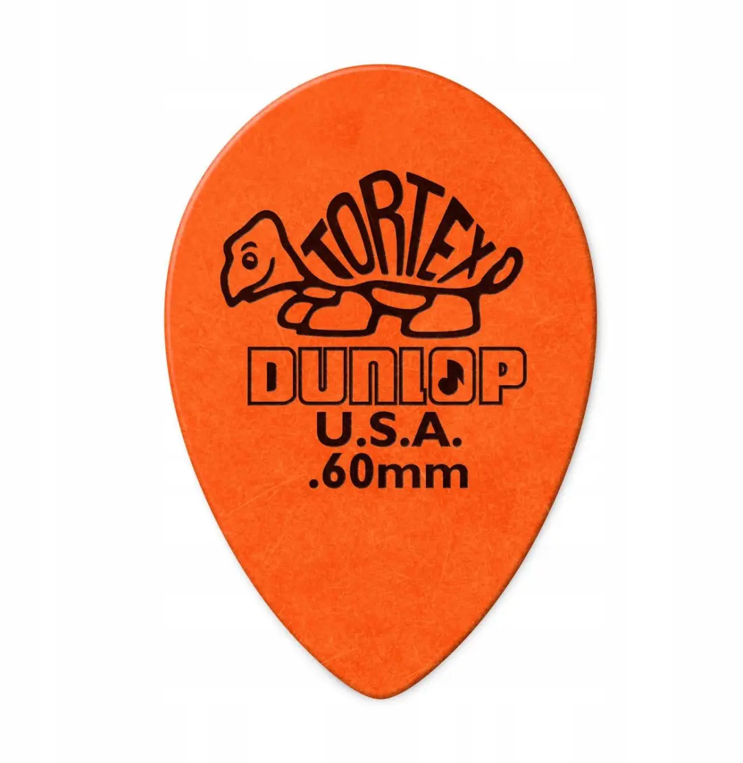 Dunlop Tortex Teardrop Plectrums 0.60mm
