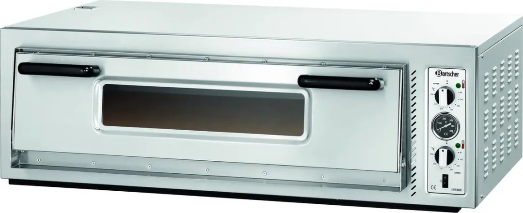 Bartscher NT 901 Elektrische Pizzaoven - 6000W - 6 Pizza’s Ø300mm - Rvs